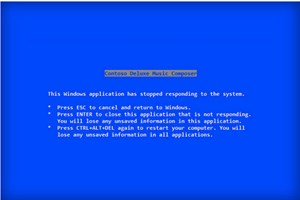 Ai đã viết thông báo "màn hình xanh chết chóc" cho Windows?