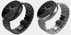 Moto 360 có thêm bản dùng dây đeo kim loại