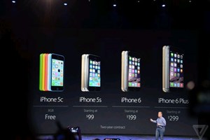 Apple cắt giảm giá bán iPhone 5S và iPhone 5C