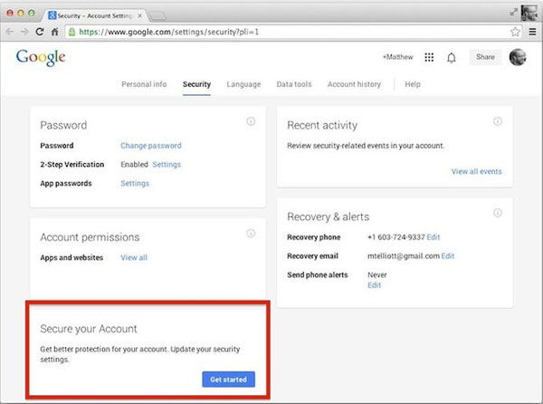 Để tài khoản Google được bảo mật “an toàn hơn” Để tài khoản Google được bảo mật “an toàn hơn”