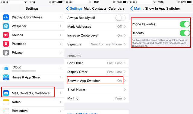 iOS 8: Tắt hiển thị lịch sử cuộc gọi trong giao diện đa nhiệm iPhone iOS 8: Tắt hiển thị lịch sử cuộc gọi trong giao diện đa nhiệm iPhone