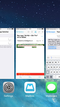 iOS 8: Tắt hiển thị lịch sử cuộc gọi trong giao diện đa nhiệm iPhone iOS 8: Tắt hiển thị lịch sử cuộc gọi trong giao diện đa nhiệm iPhone