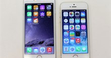 iPhone 6 đọ dáng với iPhone 5S