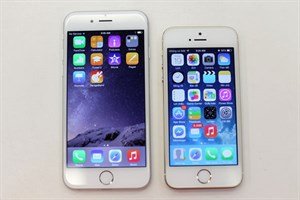 iPhone 6 đọ dáng với iPhone 5S