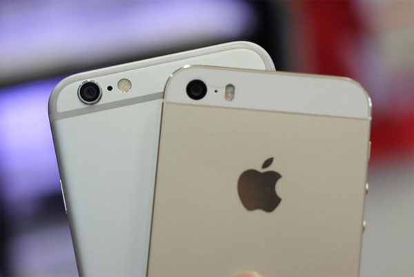 iPhone 6 đọ dáng với iPhone 5S