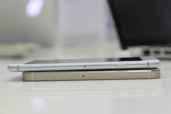 iPhone 6 đọ dáng với iPhone 5S