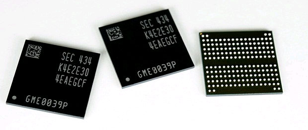 Samsung bắt đầu sản xuất chip DRAM 6Gb 20nm cho thiết bị di động