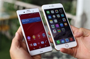 iPhone 6 Plus đọ dáng Sony Xperia Z3