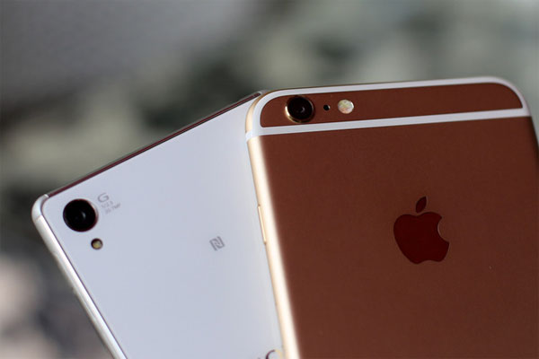 iPhone 6 Plus đọ dáng Sony Xperia Z3