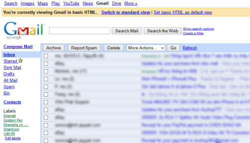 Mẹo vào nhanh Gmail khi mạng Internet "rùa bò"