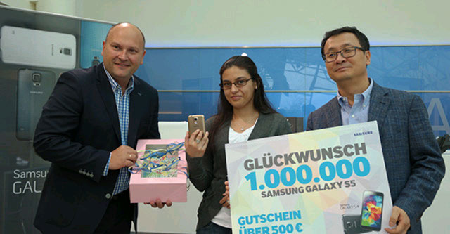 Samsung đã bán được 1 triệu chiếc Galaxy S5 tại Đức