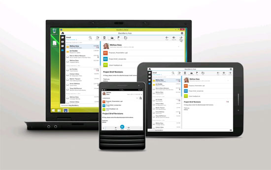 BlackBerry giới thiệu ứng dụng quản lý nội dung trực tiếp trên máy tính/tablet