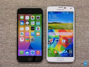 So sánh thử tốc độ Samsung Galaxy S5 và iPhone 6