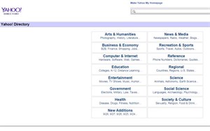 Yahoo! Directory đóng cửa vào ngày 31.12