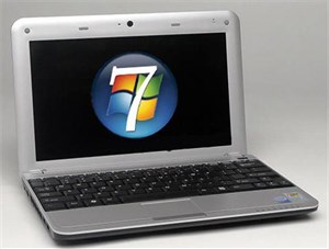 Netbook không được dán nhãn 'Windows 7 compatible'