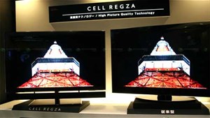 Xem TV Cell 3D của Toshiba trình diễn