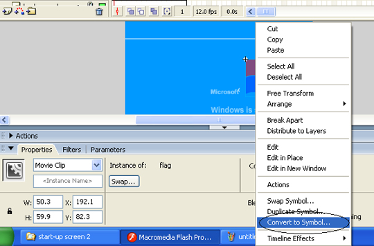 Flash - Mô phỏng quá trình khởi động windows (P3)