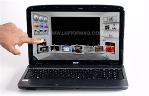 Notebook cảm ứng đa điểm đầu tiên của Acer