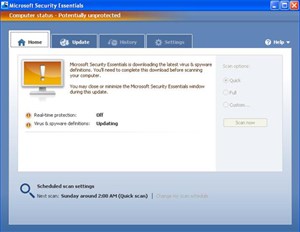 “Chấm điểm” Microsoft Security Essentials 