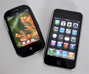 So sánh cấu hình iPhone, Palm Pre và Droid