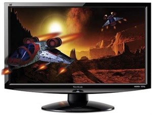 ViewSonic V3D241wm-LCD 3D đèn nền LED Full HD