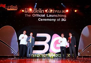 Unitel phủ sóng 3G trên khắp nước Lào