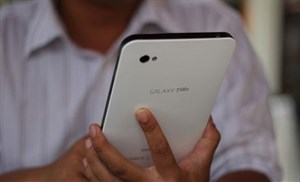 Galaxy Tab đã cho đặt hàng tại VN