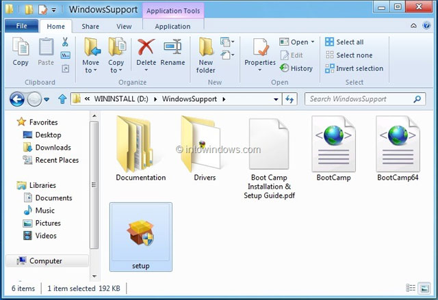 Cài đặt Windows 8 lên máy MAC