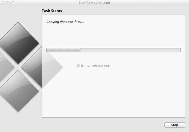 Cài đặt Windows 8 lên máy MAC