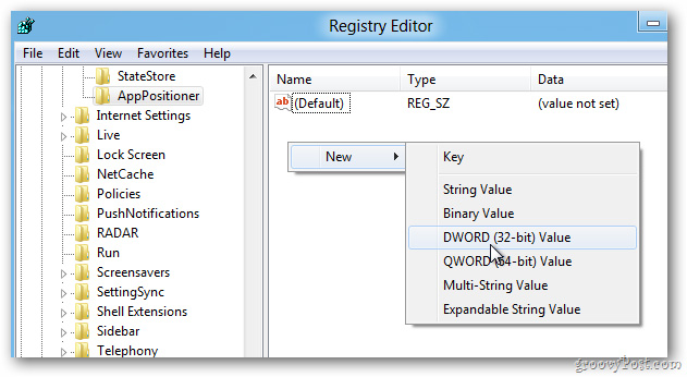 Tối ưu hóa tính năng Snap trong Windows 8 qua Registry