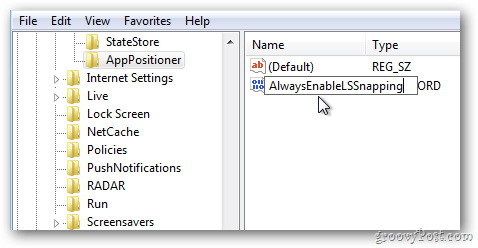 Tối ưu hóa tính năng Snap trong Windows 8 qua Registry