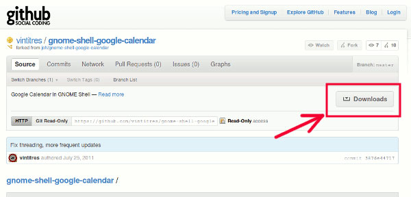 Tích hợp Google Calendar vào Gnome Shell