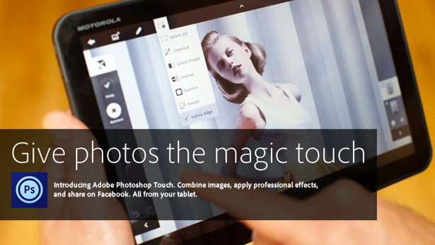 Adobe trình làng phiên bản photoshop “cảm ứng”