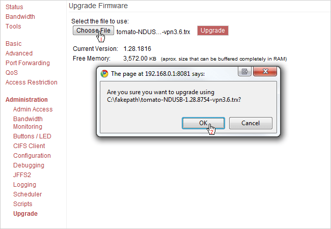 Kết nối mạng mọi nơi với OpenVPN và Tomato