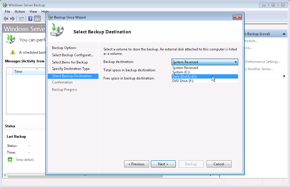 Sao lưu máy ảo với Windows Server 2008 R2 và Hyper-V