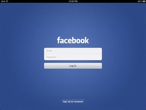 Facebook cho iPad đã ra mắt