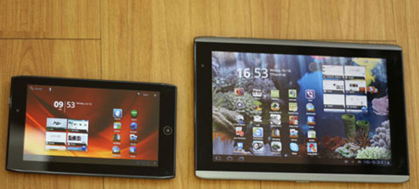 Tablet 7 inch đầu tiên của Acer tại VN