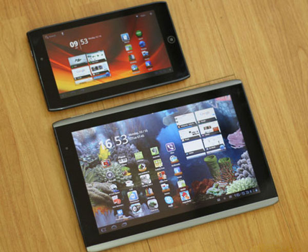 Tablet 7 inch đầu tiên của Acer tại VN