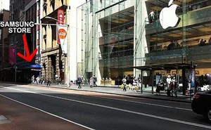 Samsung 'cản mũi' Apple trước ngày iPhone 4S bán ra