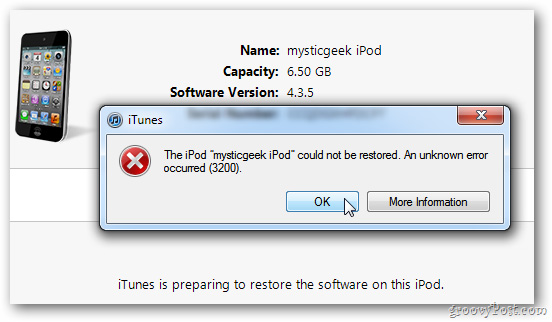 Hướng dẫn nâng cấp Apple iOS 5 trong Windows
