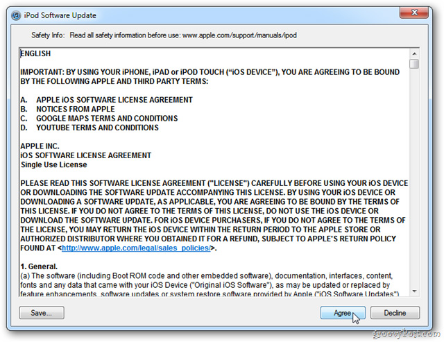 Hướng dẫn nâng cấp Apple iOS 5 trong Windows