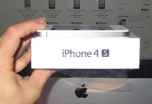 iPhone 4S đã về Việt Nam