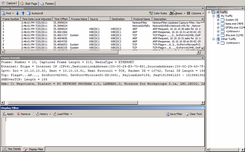 Tìm hiểu về công cụ Microsoft Network Monitor