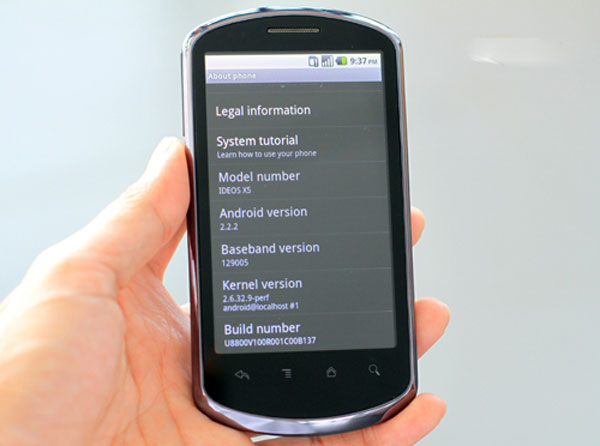 Đánh giá Huawei IDEOS X5