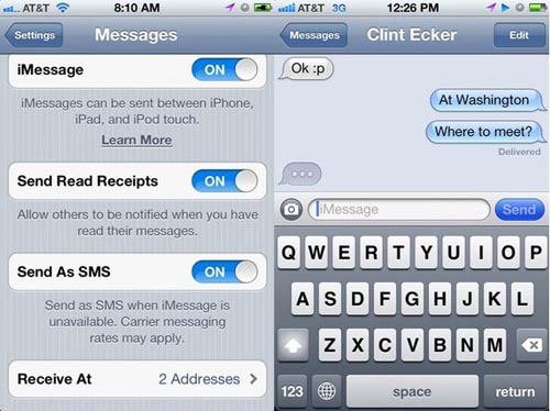 Tìm hiểu iMessage trên iOS 5
