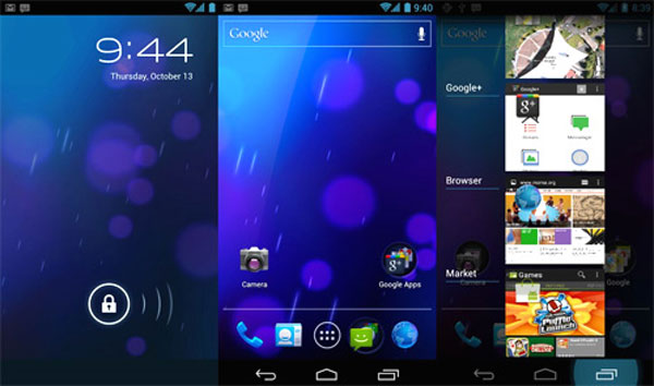 Những đổi mới trên Android 4.0