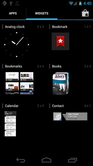 Những đổi mới trên Android 4.0