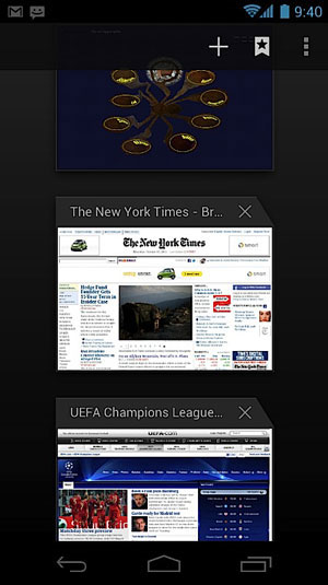 Những đổi mới trên Android 4.0