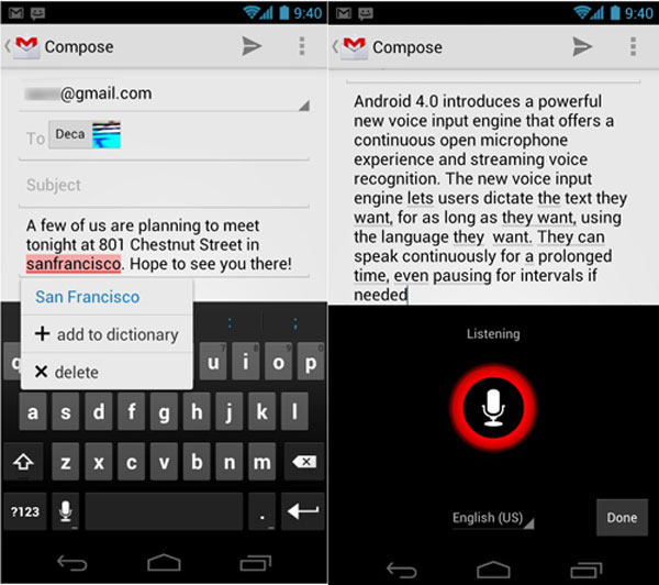 Galaxy Nexus và Android 4.0 có gì hay?