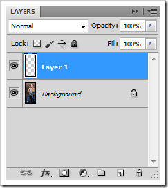 Tạo layer mới trong Photoshop